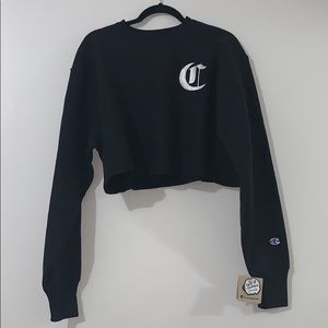 BRAND NEW WITH TAG cropped Champion sweatshirt
